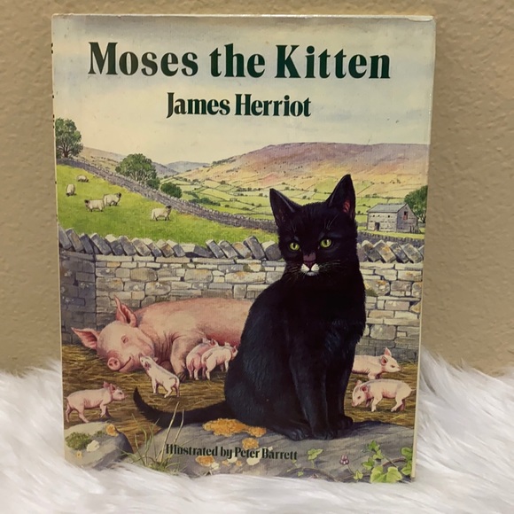 1984 Moses the Kitten Hardcover - Picture 1 of 3